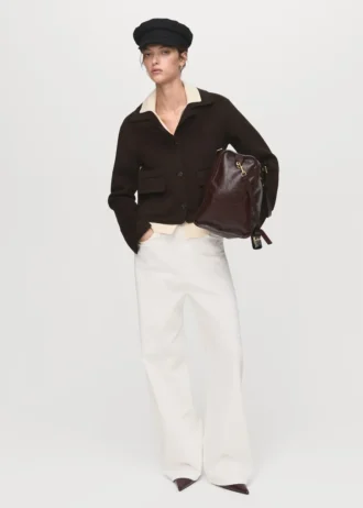 Giacca in lana con bottoni Giacca in lana con bottoni