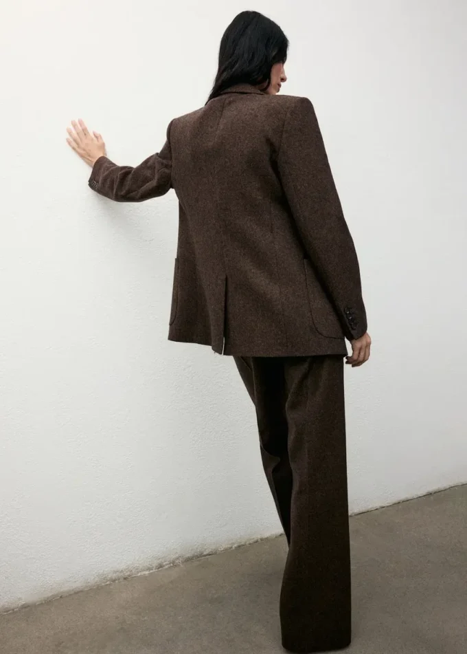 Giacca in lana maculata Giacca in lana maculata