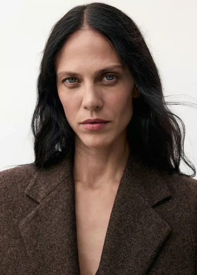 Giacca in lana maculata Giacca in lana maculata