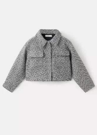 Giacca in tweed con dettagli in lurex