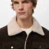 Giacca in velluto a coste con fodera effetto shearling Giacca in velluto a coste con fodera effetto shearling