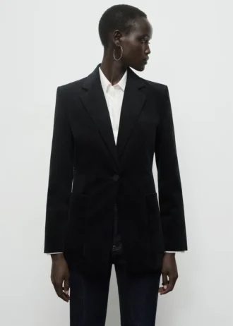 Giacca in velluto a coste con tasche