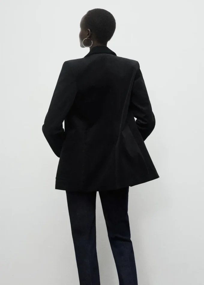 Giacca in velluto a coste con tasche Giacca in velluto a coste con tasche