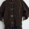 Giacca reversibile in shearling Giacca reversibile in shearling