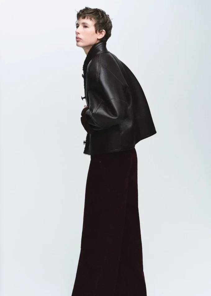 Giacca reversibile in shearling Giacca reversibile in shearling