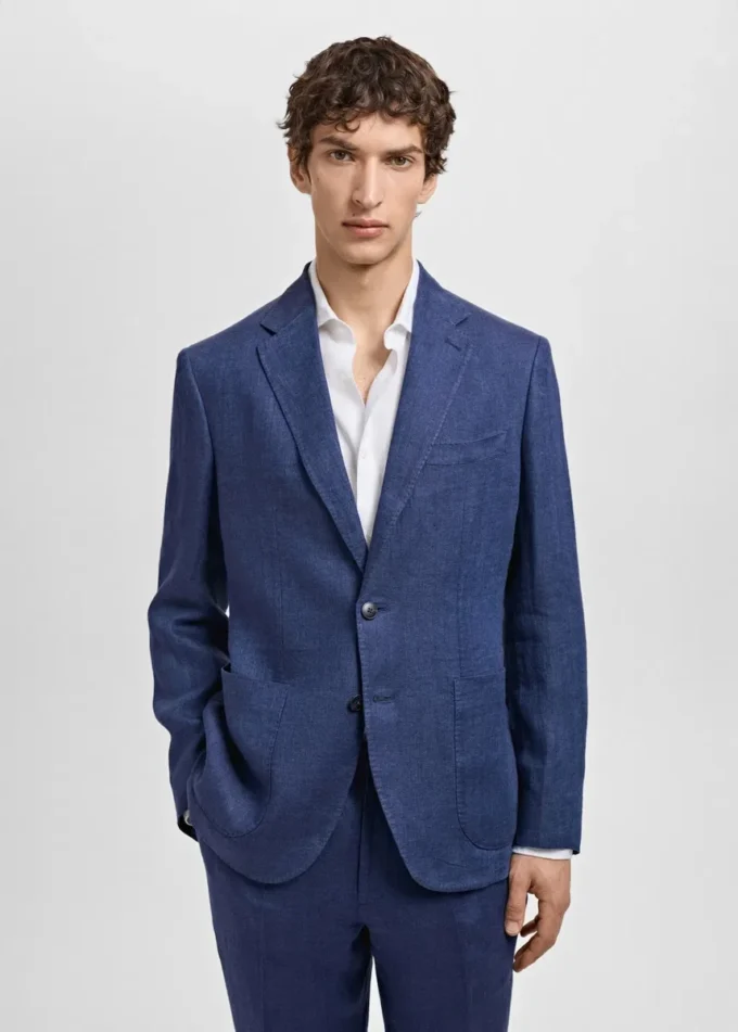 Giacca Salerno 100% lino slim fit Giacca Salerno 100% lino slim fit