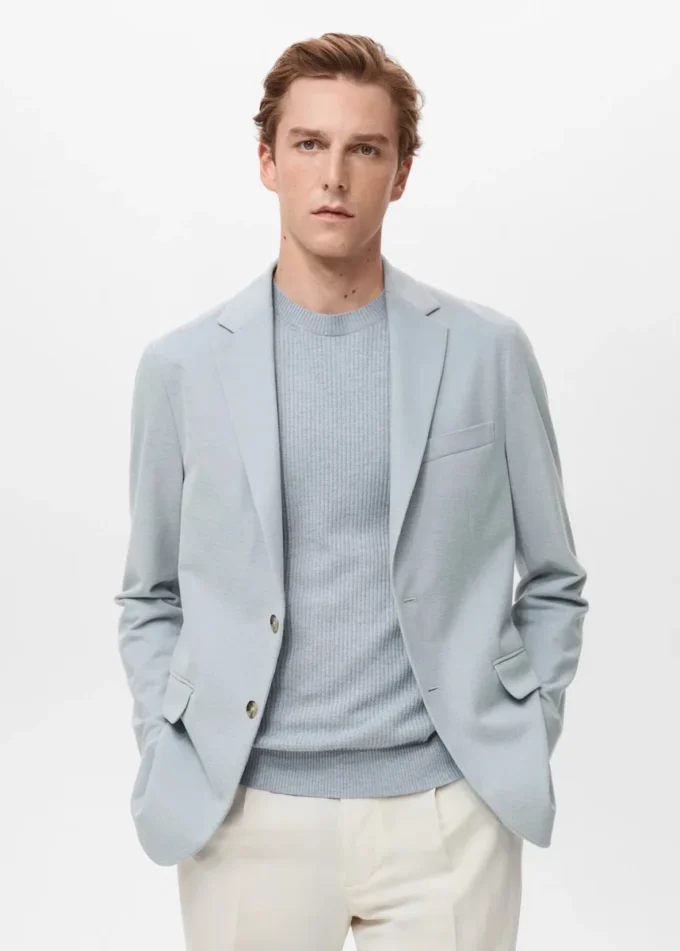 Giacca slim fit in cotone Verner Giacca slim fit in cotone Verner