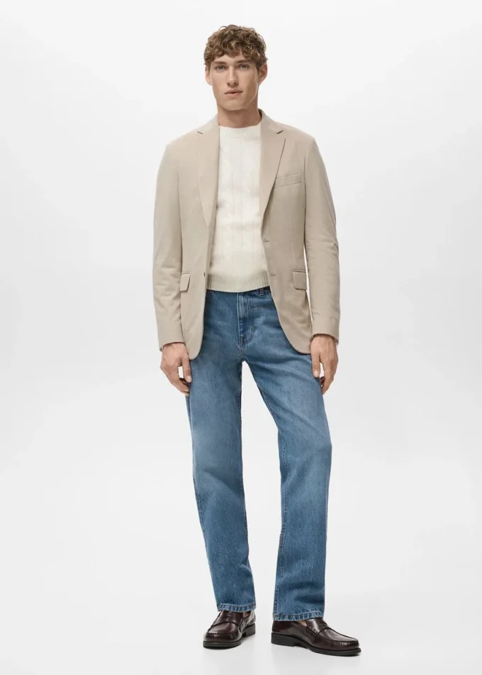 Giacca slim fit in cotone Verner Giacca slim fit in cotone Verner