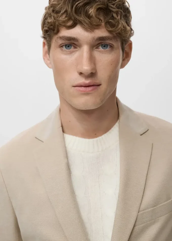 Giacca slim fit in cotone Verner Giacca slim fit in cotone Verner