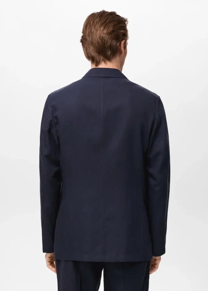 Giacca slim fit in lino Giacca slim fit in lino