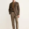 Giacca slim fit strutturata in cotone Giacca slim fit strutturata in cotone