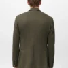 Giacca slim fit strutturata in cotone Giacca slim fit strutturata in cotone