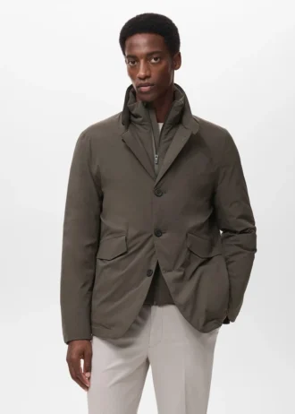 Giacca Thermolite® imbottita idrorepellente ripiegabile