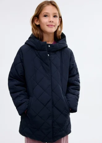 Giacca trapuntata a rombi