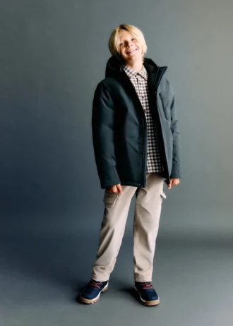 Giacca trapuntata con tasche