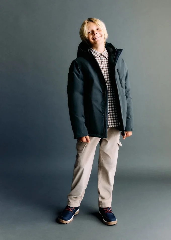 Giacca trapuntata con tasche Giacca trapuntata con tasche