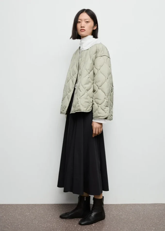 Giacca trapuntata oversize