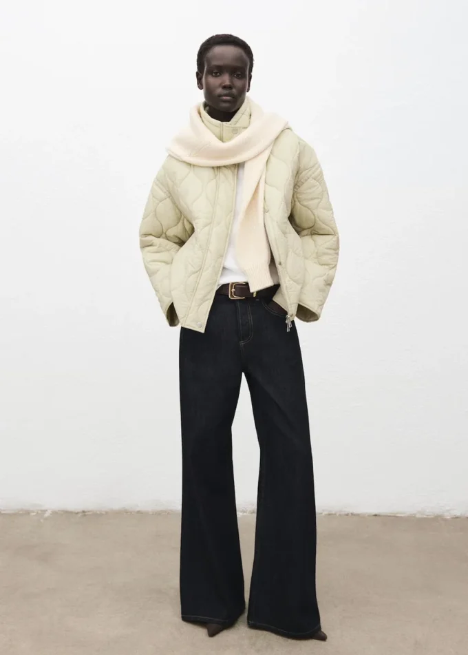 Giacca trapuntata oversize