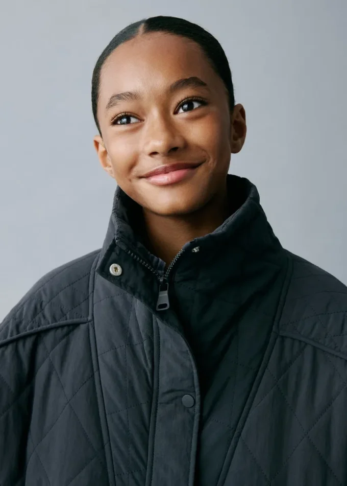 Giacca trapuntata oversize Giacca trapuntata oversize