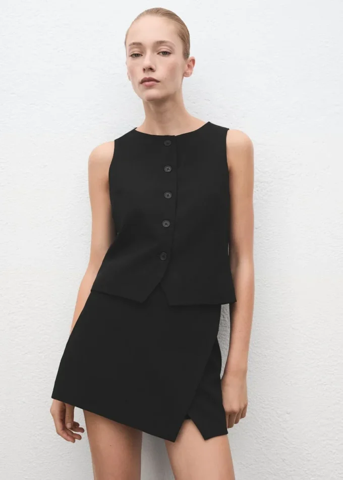 Gilet con bottoni Gilet con bottoni