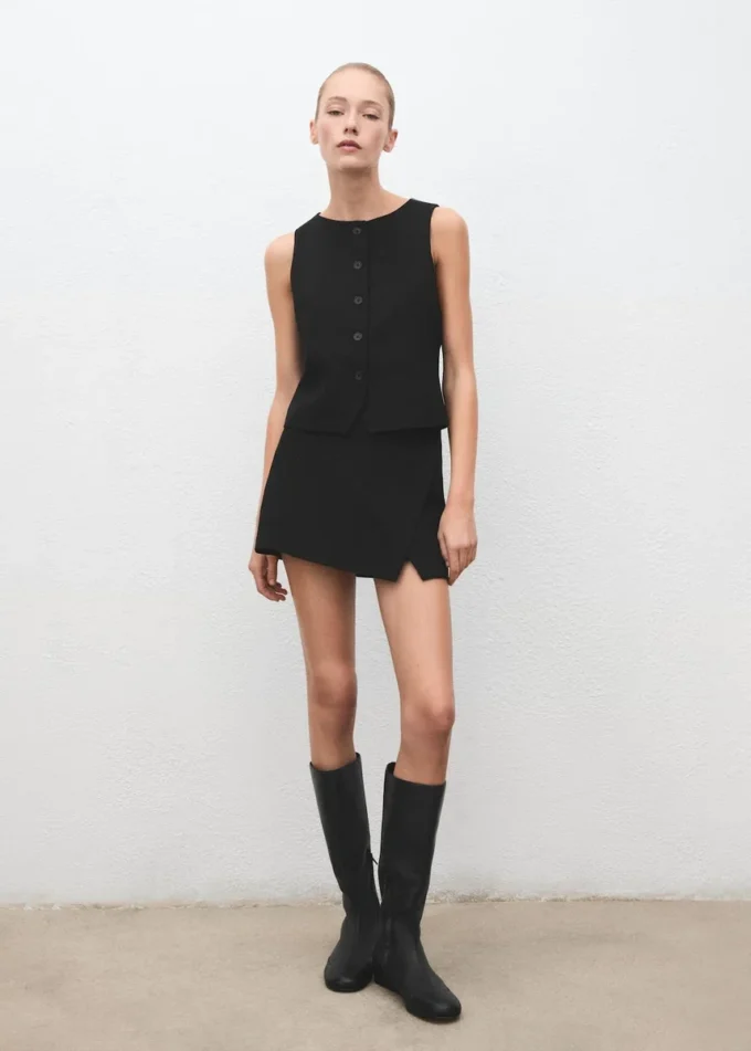 Gilet con bottoni Gilet con bottoni