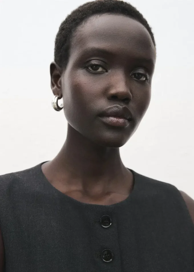 Gilet con collo rotondo Gilet con collo rotondo