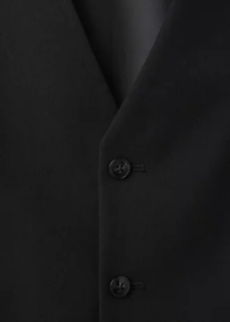 Gilet da abito super slim fit in tessuto elasticizzato