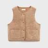 Gilet effetto shearling Gilet effetto shearling