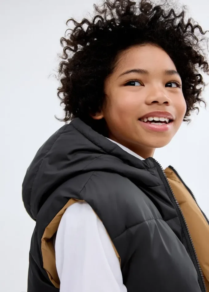 Gilet impermeabile reversibile