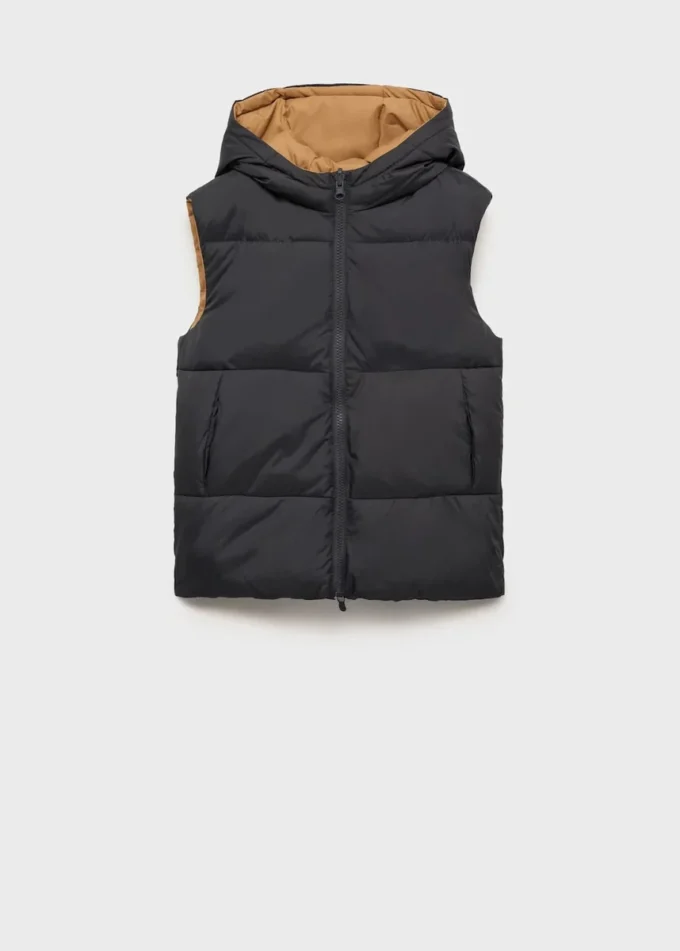 Gilet impermeabile reversibile