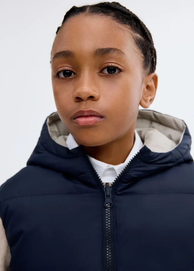 Gilet impermeabile reversibile