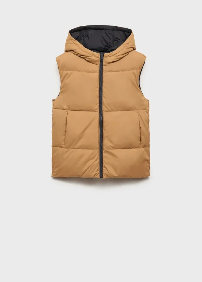 Gilet impermeabile reversibile