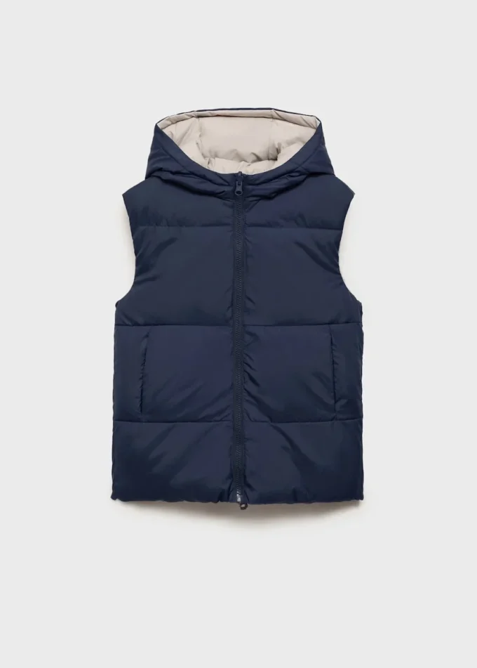 Gilet impermeabile reversibile