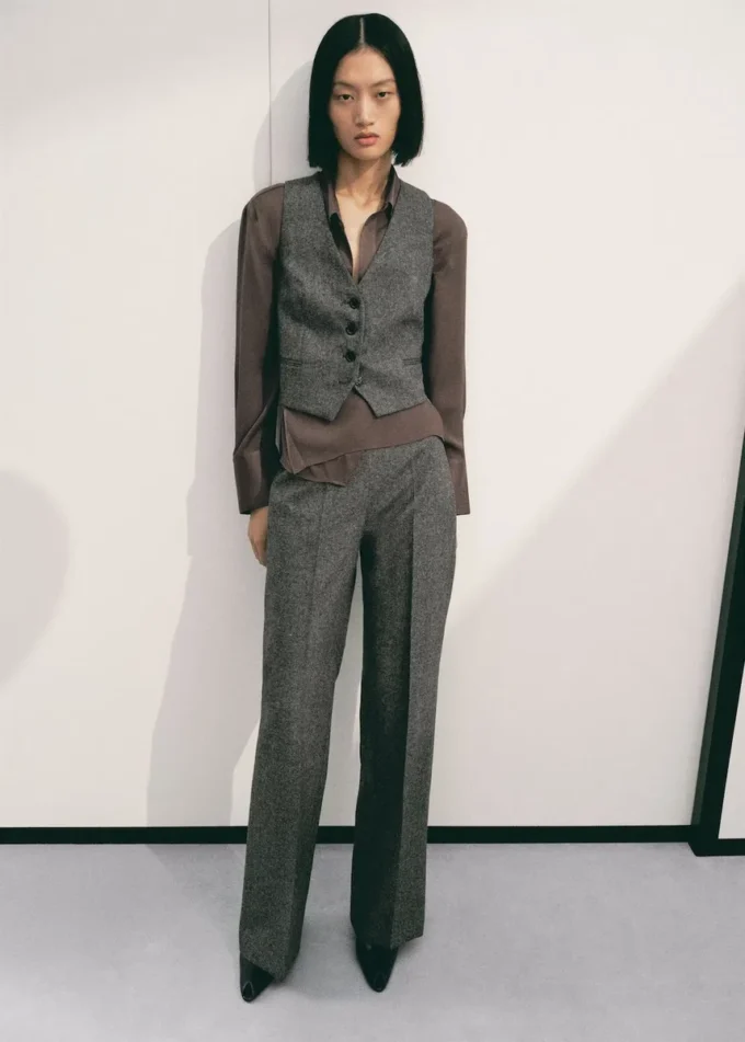 Gilet in lana maculata Gilet in lana maculata