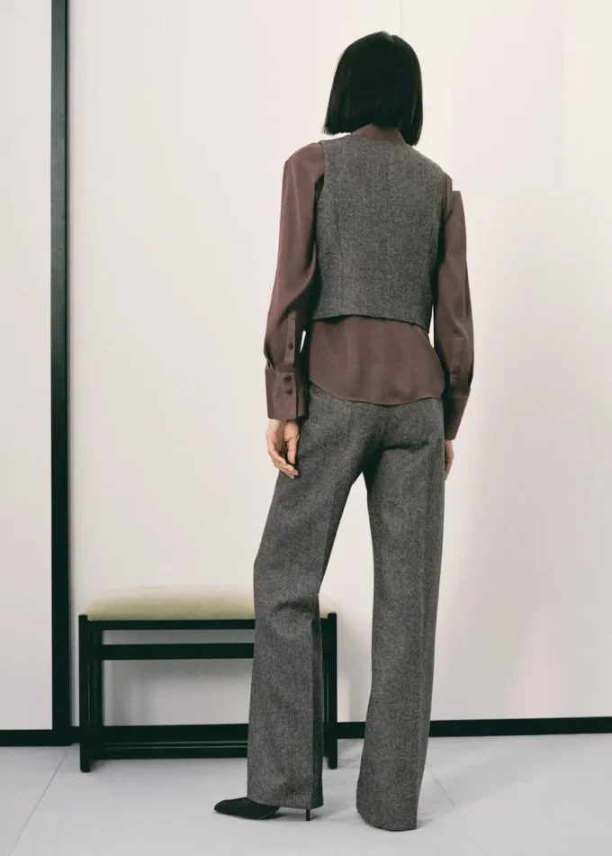 Gilet in lana maculata Gilet in lana maculata