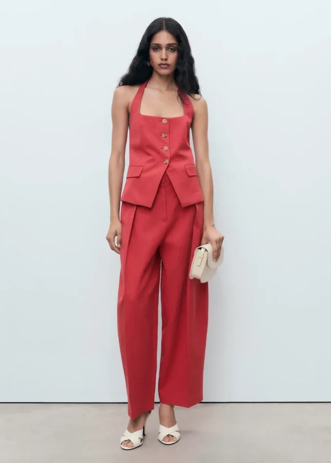 Gilet in misto lino Gilet in misto lino