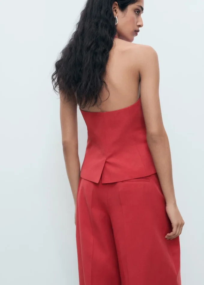 Gilet in misto lino Gilet in misto lino