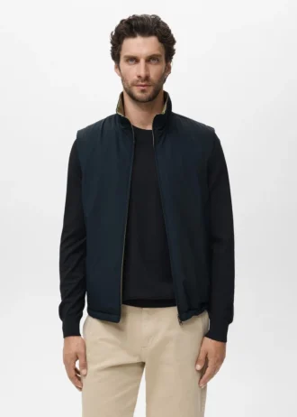 Gilet reversibile idrorepellente