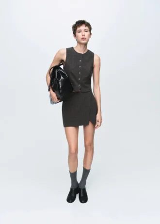 Gonna a portafoglio a quadri