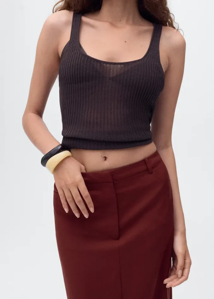 Gonna a tubino lunga con apertura Gonna a tubino lunga con apertura