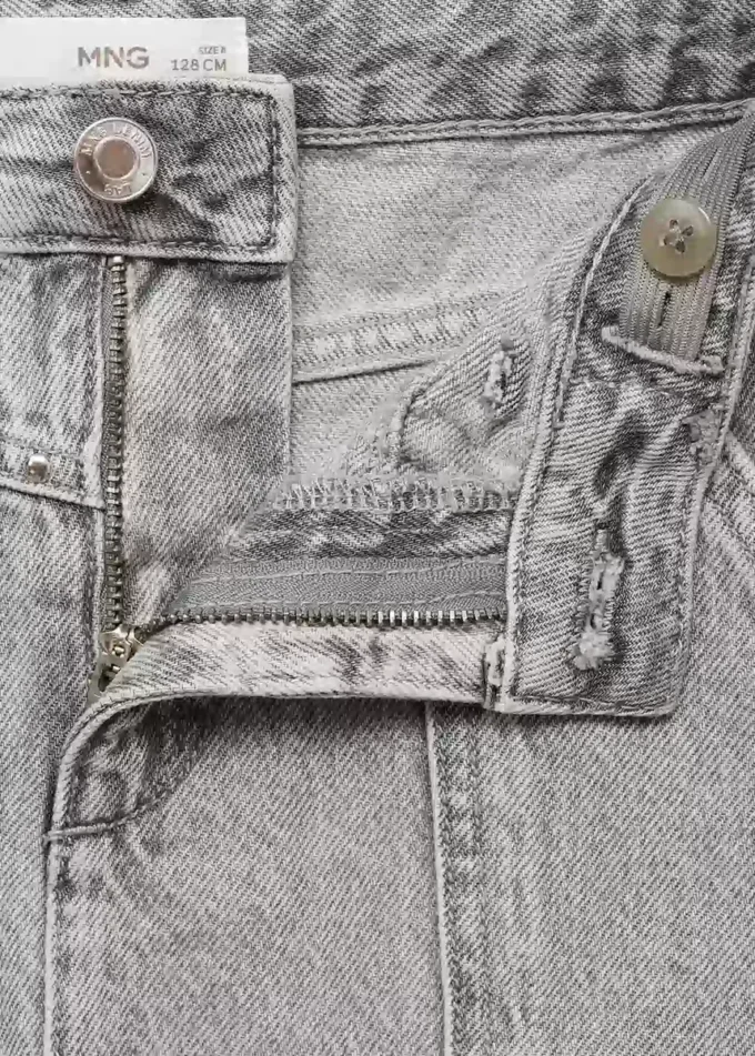 Gonna corta in denim