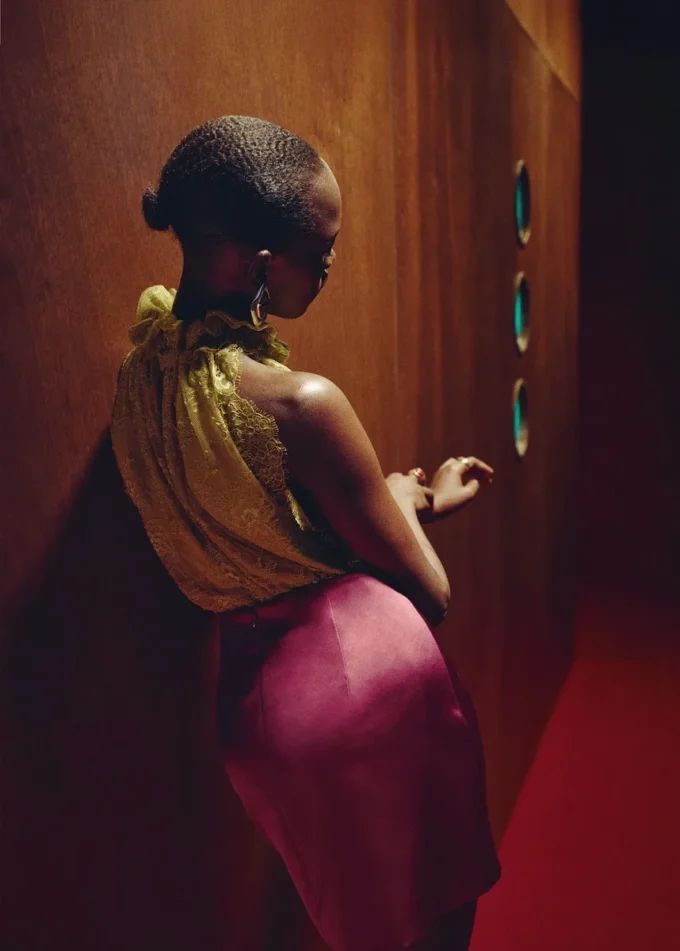 Gonna corta in raso Gonna corta in raso