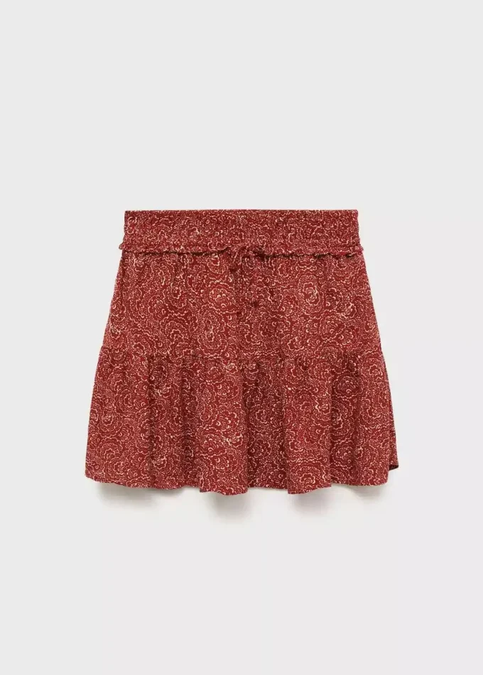 Gonna corta stampata Gonna corta stampata