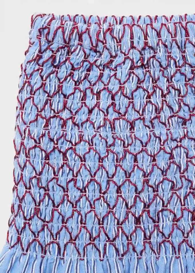 Gonna in cotone a righe Gonna in cotone a righe