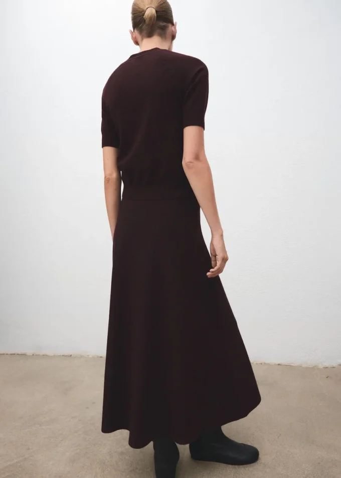 Gonna in maglia mista lana Gonna in maglia mista lana