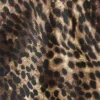 Gonna in raso con stampa leopardata Gonna in raso con stampa leopardata