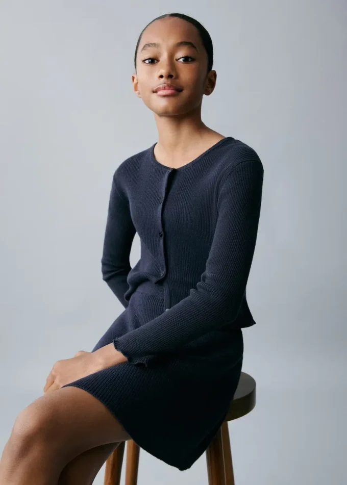 Gonna lavorata a trecce Gonna lavorata a trecce