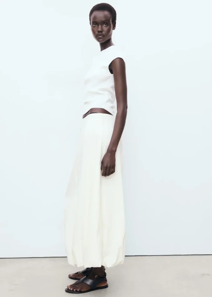 Gonna lunga a palloncino