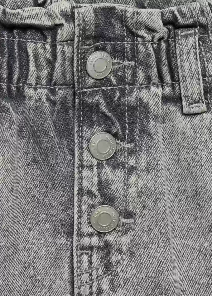 Gonna paperbag in denim Gonna paperbag in denim