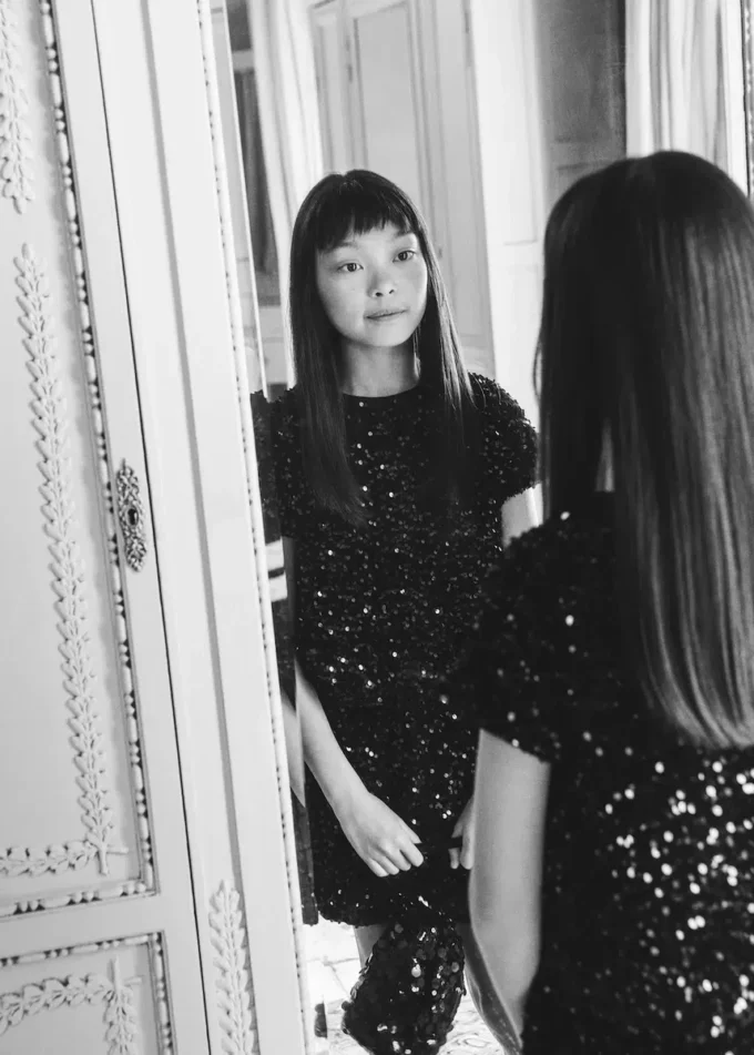 Top con paillettes Top con paillettes